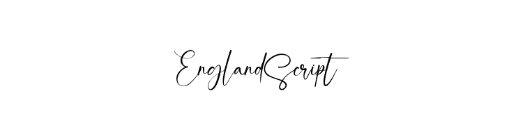 EnglandScript  font caratteri gratis