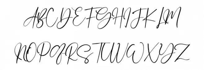 EnglandScript Fuentes MAYÚSCULAS