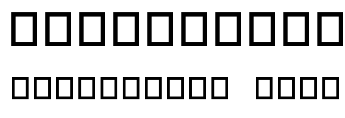 Engleknapper Font OTHER CHARS