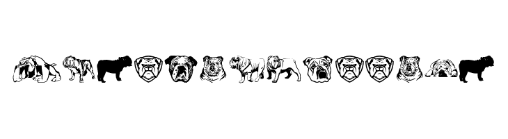 English Bulldog  لخطوط تنزيل