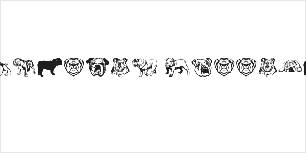 English Bulldog Logo