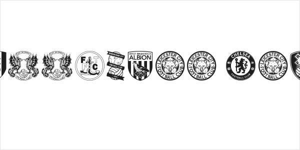 English Football Club Badges Logo