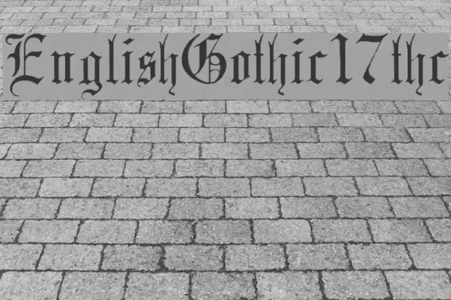 English-Gothic--17th-c- Fuentes examples