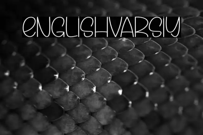 English Varsity Example 1