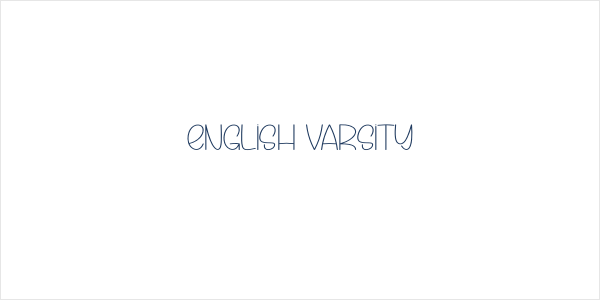 English Varsity Logo
