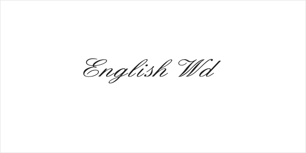 English Wd Logo