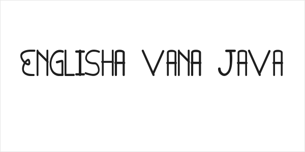 English-van-Java Logo