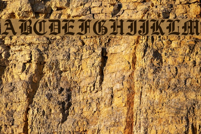 EnglishTowne-Normal Font examples