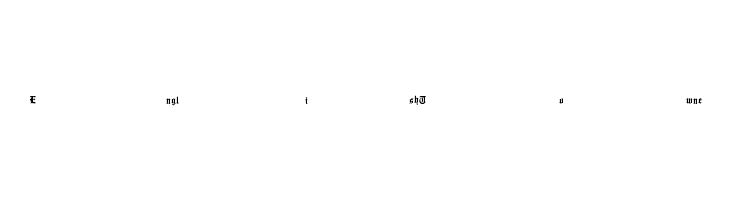 EnglishTowne Font