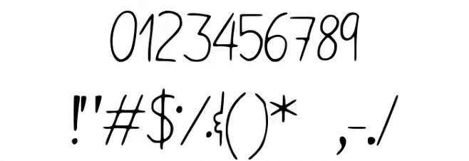 English_Class_ Font OTHER CHARS