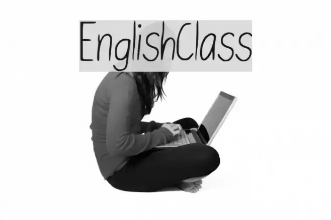 English_Class_ Font examples