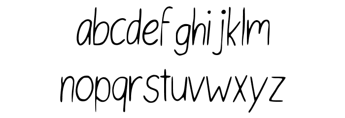 English_Class_ Font LOWERCASE