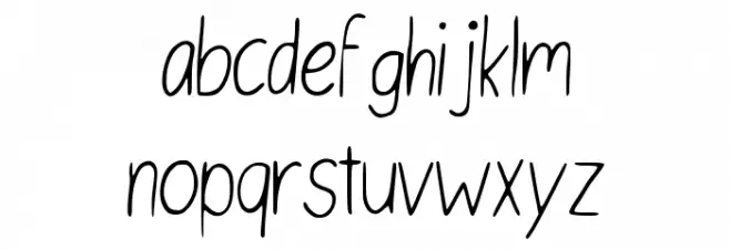 English_Class_ Шрифта строчной