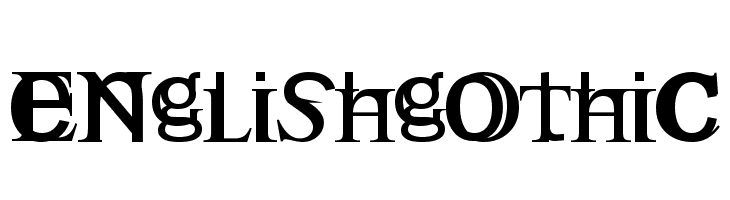 Englishgothic  font caratteri gratis