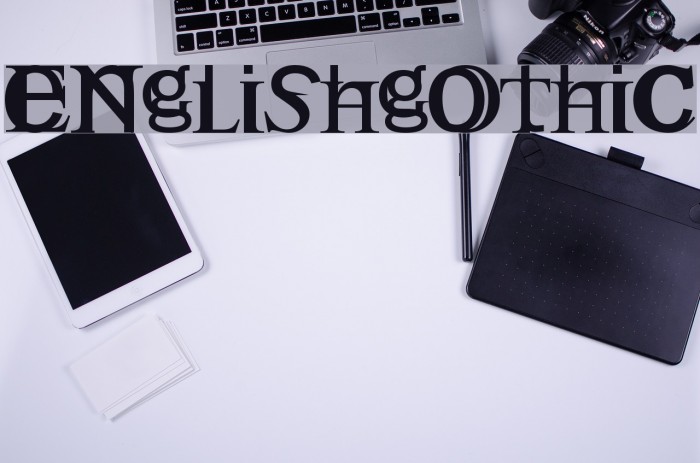 Englishgothic لخطوط تنزيل examples