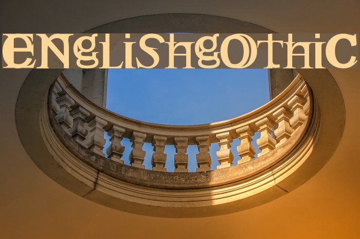 Englishgothic لخطوط تنزيل examples
