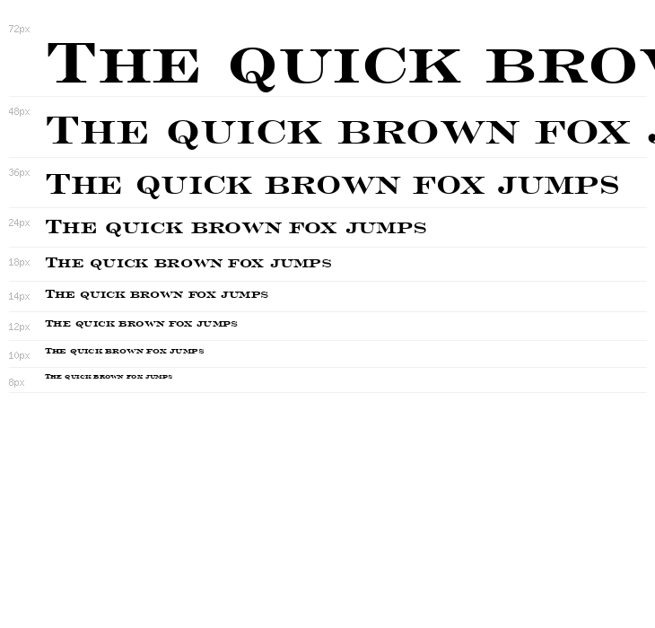 Engravers' Roman Bold BT Waterfall