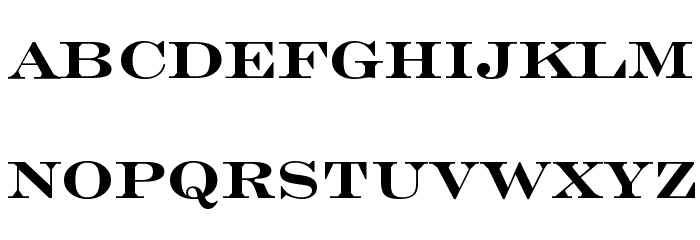 Engravers' Roman Bold BT Font LOWERCASE