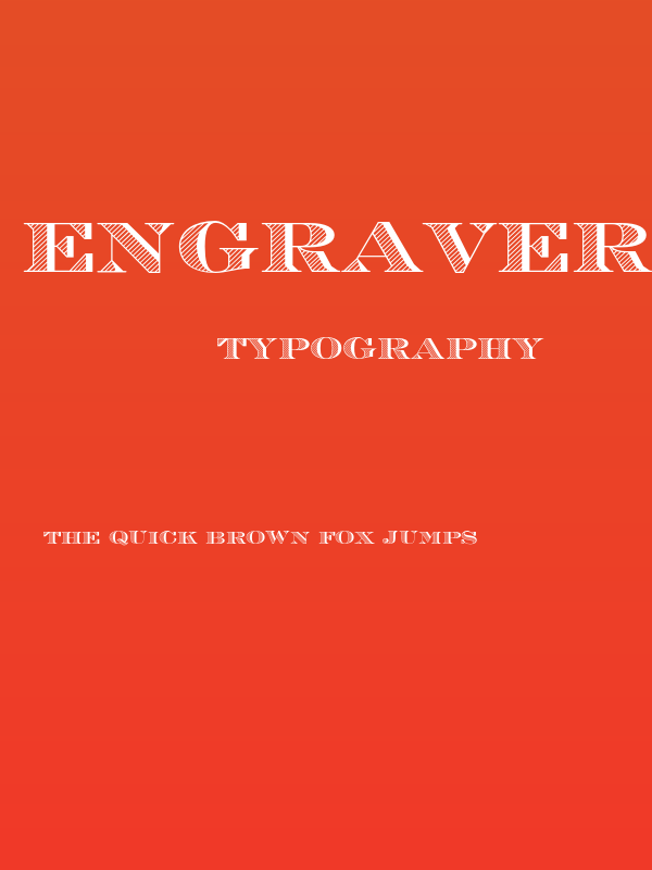 EngraversOpti-Inline Poster