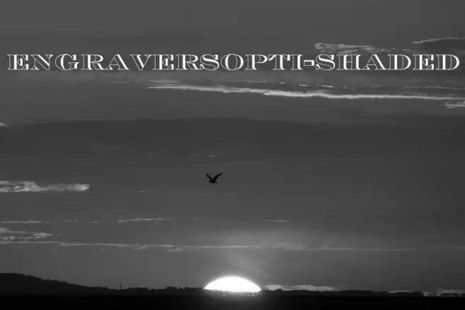 EngraversOpti-Shaded Example 3