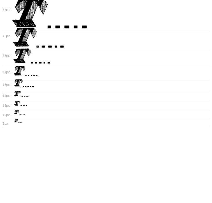 Engravier_Initials Waterfall