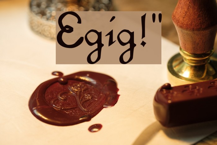Engrossing!` Font examples