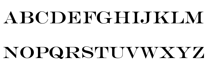 Engry Font LOWERCASE