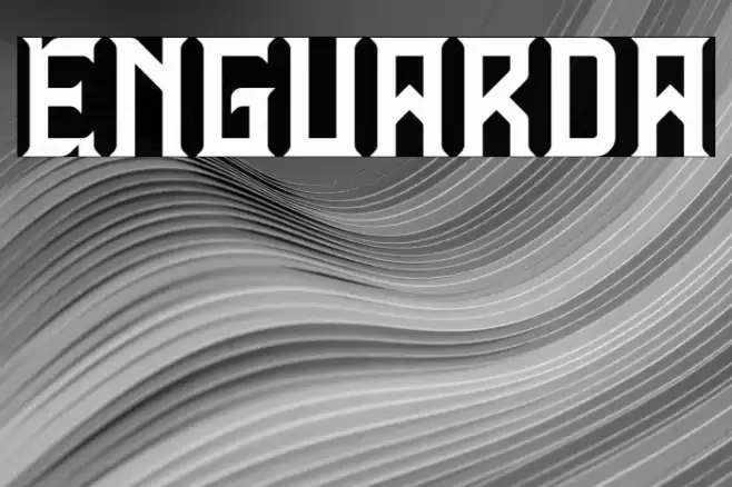 Enguarda Font examples