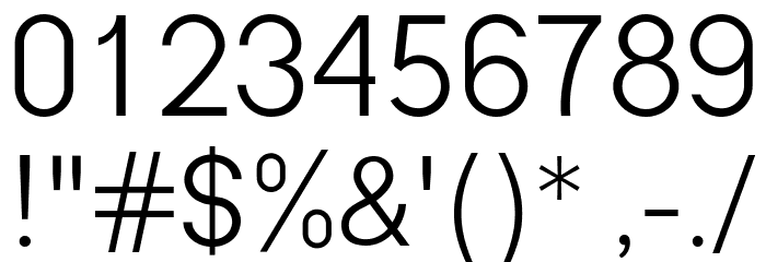Engula Regular Font OTHER CHARS