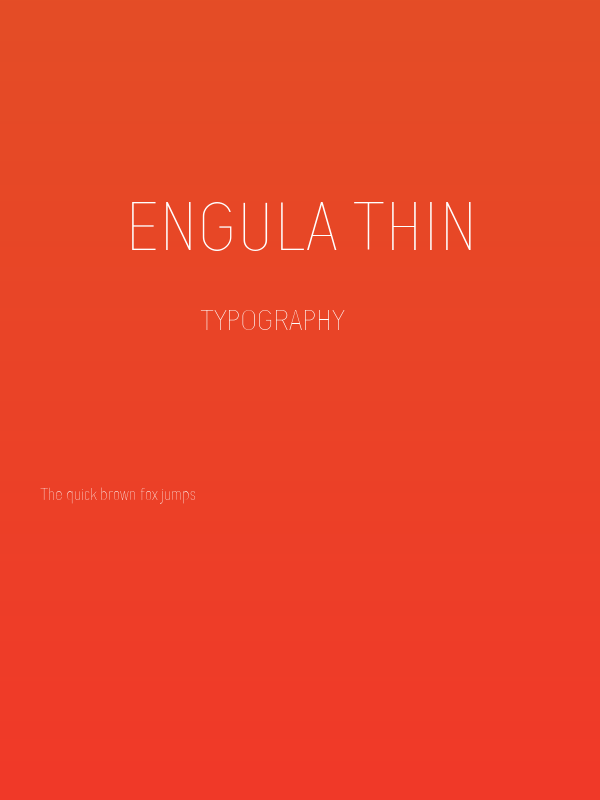 Engula Thin Poster