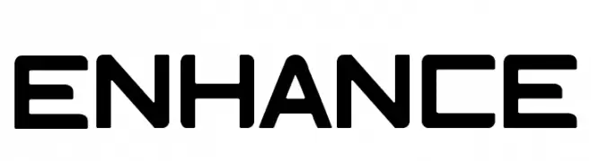 Enhance  Frei Schriftart Herunterladen