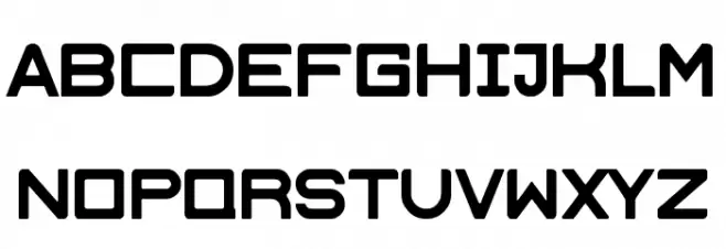 Enhance Шрифта ВЕРХНИЙ