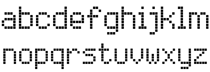 Enhanced LED Board-7 Font LOWERCASE