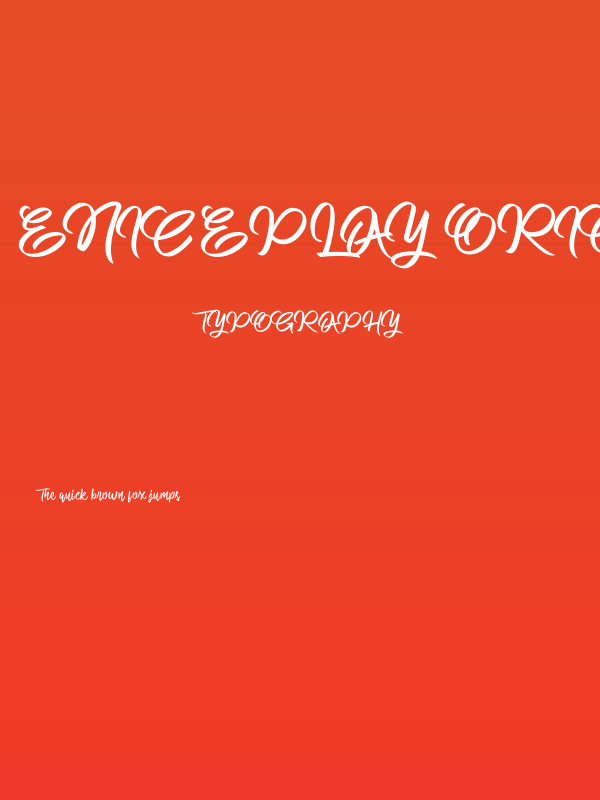 Eniceplay Origin Poster