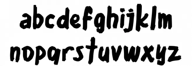 Enicye FREE Font LOWERCASE