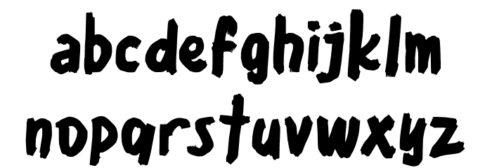 EnicyeFREE Font LOWERCASE