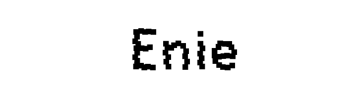 Enie  Descarca Fonturi Gratis