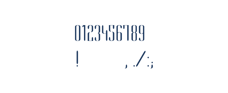 EnieRegular Other Characters