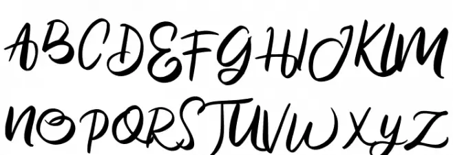 Enigma FREE Font Litere mari