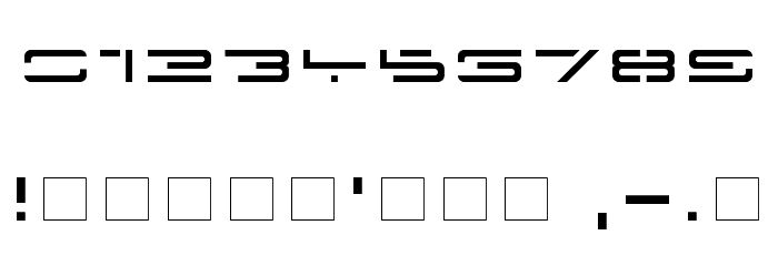 Enigma Key Font OTHER CHARS