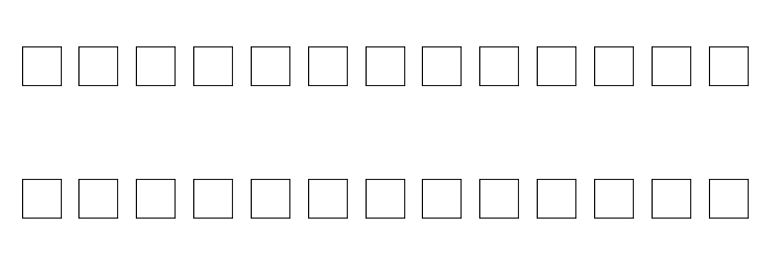 Enigma Key Font LOWERCASE