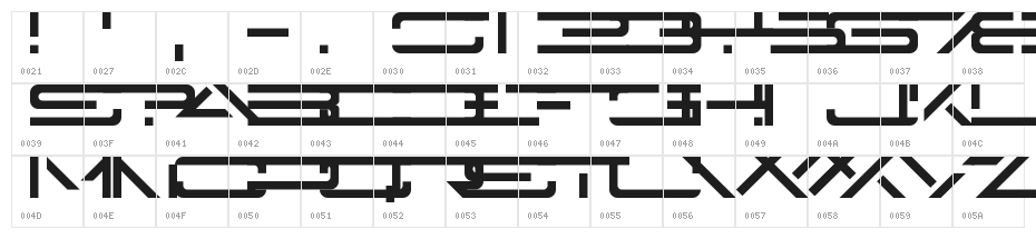 Enigma Key Character Map