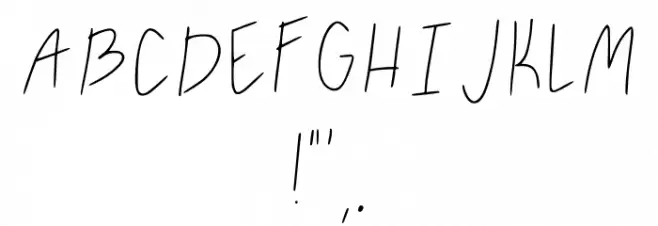 Enigma Regular Font OTHER CHARS