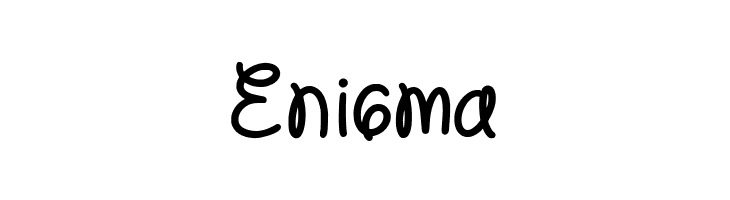Enigma  Free Fonts Download