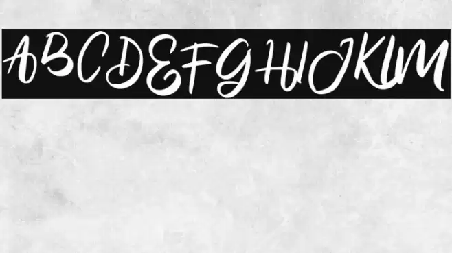 EnigmaFREE Font examples