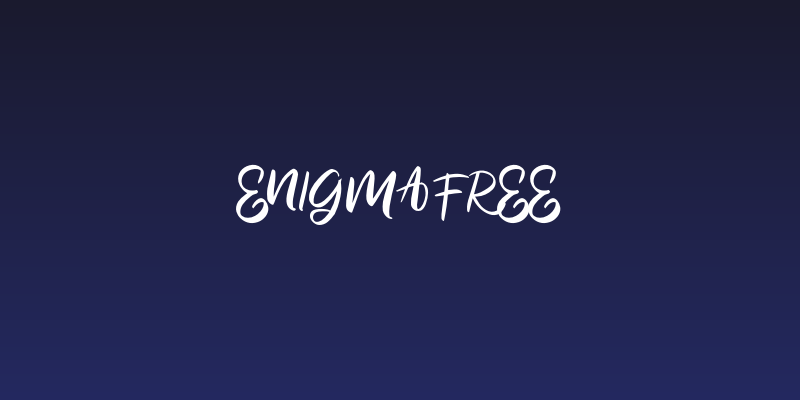EnigmaFREE Social Header