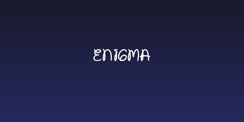 Enigma Social Header