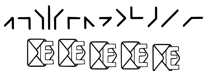 Enigmailed Semaphore Regular Font OTHER CHARS