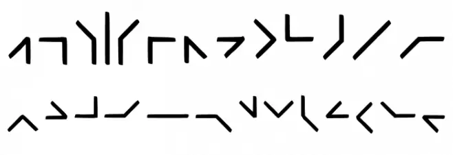 Enigmailed Semaphore Regular フォント 大文字
