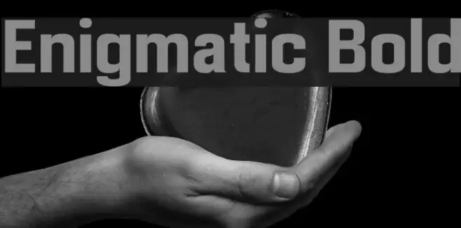 Enigmatic Bold Example 1